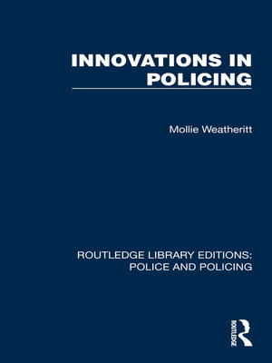 cover image of Innovations in Policing
